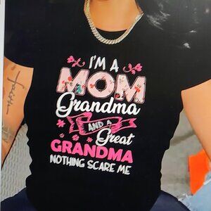 Women's Black Graphic T-Shirt 3XL NWOT